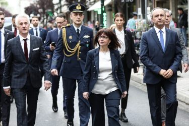 Στην Κομοτηνή σήμερα η Κατερίνα Σακελλαροπούλου