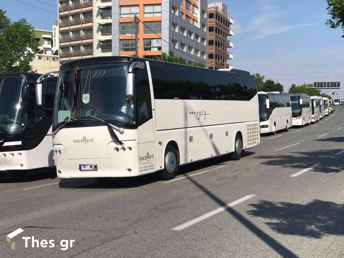 τουριστικά λεωφορεία Θεσσαλονίκη