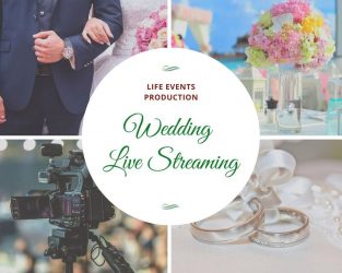 Γάμος και Βάπτιση Live Streaming: Η νέα υπηρεσία της Life Events Production για την πιο όμορφη στιγμή της ζωής σας