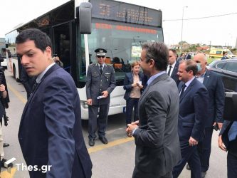 Στη Θεσσαλονίκη ο Μητσοτάκης – Τι ανέφερε για τον ΟΑΣΘ (ΒΙΝΤΕΟ & ΦΩΤΟ)