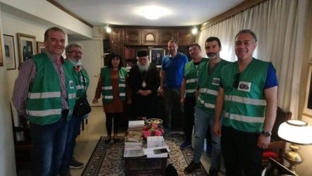 Θεσσαλονίκη: Συνάντηση με τον Μητροπολίτη Βαρνάβα για την καύση απορριμμάτων