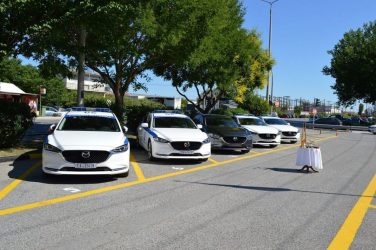 11 νέα οχήματα για τη Διεύθυνση Αστυνομίας Πιερίας