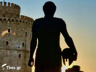 Φίλιππου Β' άγαλμα Φίλιππος Β' Φίλιππου Β' Λευκός Πύργος Θεσσαλονίκη