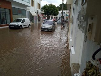Η κακοκαιρία «έπνιξε» τη Λέρο! (ΦΩΤΟ)