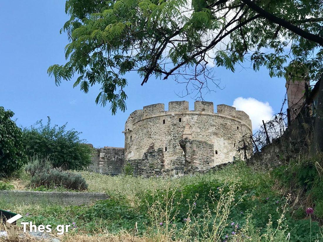 Πύργος Τριγωνίου Πύργου Πύργος Αλύσεως πύργος Ανω Πόλη Θεσσαλονίκη