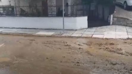 Σέρρες: Πλημμύρες και καταστροφές από τη βροχή