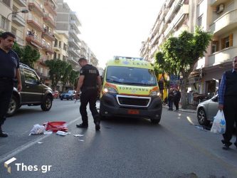 Θεσσαλονίκη: Τραυματίας δικυκλιστής της Αστυνομίας σε τροχαίο