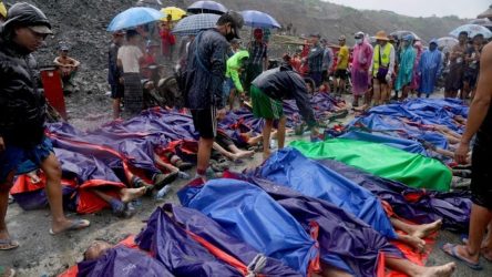 Μιανμάρ: Τραγωδία με 160 νεκρούς από κατολίσθηση σε ορυχείο