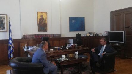 Στη Θεσσαλονίκη ο Χρήστος Σταϊκούρας – Συζήτηση για σειρά θεμάτων