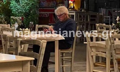 Απόλαυσε το φαγητό του στο Πήλιο ο Τζόνσον