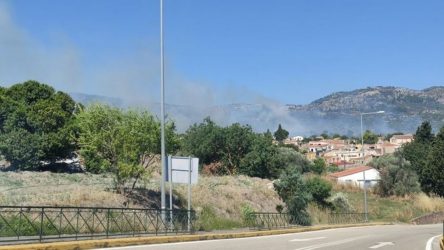 Μεγάλη φωτιά στη ΒΙΑΛ της Χίου
