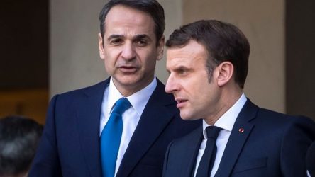 Με τον Εμανουέλ Μακρόν θα συναντηθεί αύριο (12/9) ο Κυριάκος Μητσοτάκης