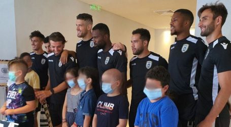 Δίπλα στους πραγματικούς ήρωες της ζωής ο ΠΑΟΚ
