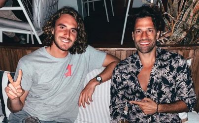 Τα ήπιε με τον Αργυρό ο Στέφανος Τσιτσιπάς