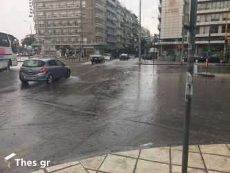 Θεσσαλονίκη: Ισχυρή καταιγίδα “χτυπά” τη Θεσσαλονίκη (ΒΙΝΤΕΟ & ΦΩΤΟ)