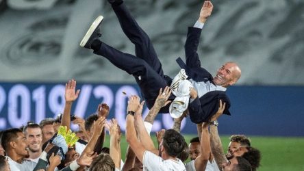 Ζιντάν: “Η κατάκτηση της La Liga με κάνει πιο ευτυχισμένο”