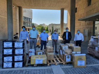 Ανθρωπιστική βοήθεια για το λαό του Λιβάνου συγκέντρωσε ο Δήμος Θεσσαλονίκης.