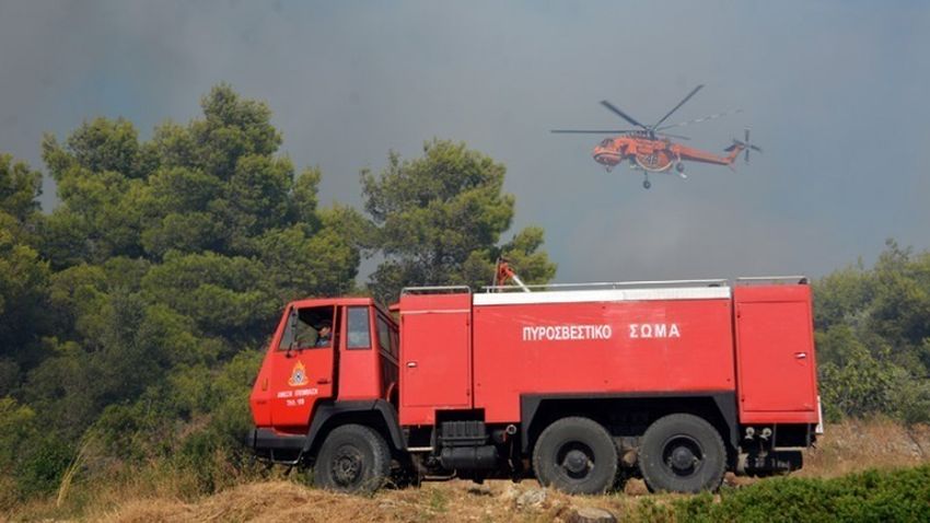 κίνδυνος πυρκαγιάς Κέρκυρα φωτιά πυρκαγιές