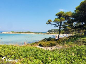 Καρύδι: Η μαγευτική παραλία στη Χαλκιδική με τα γαλαζοπράσινα νερά και τους εντυπωσιακούς βραχώδεις σχηματισμούς (ΒΙΝΤΕΟ)