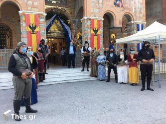 Τηρώντας τα μέτρα και χωρίς μουσικά συγκροτήματα ο εορτασμός στην Παναγία Σουμελά στο Βέρμιο