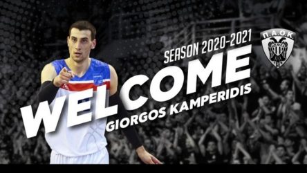 Baket League: Ανακοίνωσε Καμπερίδη ο ΠΑΟΚ