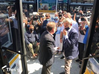 Καραμανλής: “550 λεωφορεία ως το τέλος του έτους στην Θεσσαλονίκη” (ΒΙΝΤΕΟ & ΦΩΤΟ)