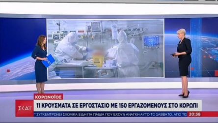 Συναγερμός στην Αττική: Κρούσματα κορονοϊού σε εργοστάσιο στο Κορωπί