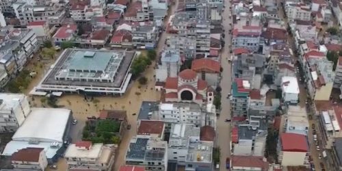 Καρδίτσα: Εκκληση για βοήθεια από τον δήμαρχο – Πλημμυρισμένα 5.000 σπίτια