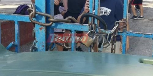 Πάτρα: Μαθητές έκαναν κατάληψη γιατί δε θέλουν να φορέσουν μάσκες!