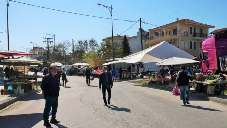 Κατερίνη: Κλειστή αύριο η λαϊκή αγορά λόγω της πανδημίας