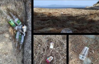 Χαλκιδική: Τη μια μέρα καθαρίζουν την παραλία στον Γλαρόκαβο και την άλλη γεμίζει σκουπίδια