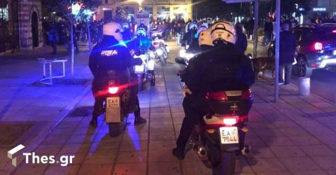 Αγρια επίθεση με πέτρες στο κέντρο της Θεσσαλονίκης