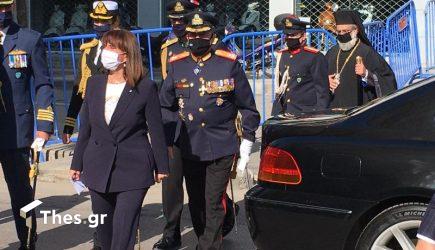 Θεσσαλονίκη: Στον Αγιο Δημήτριο η Αικ. Σακελλαροπούλου (ΒΙΝΤΕΟ & ΦΩΤΟ)