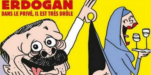 Το Charlie Hebdo “ανάβει φωτιές” με τον γυμνό Ερντογάν (ΦΩΤΟ)