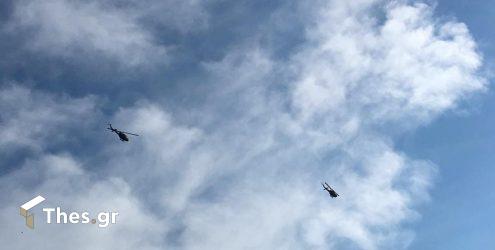 Θεσσαλονίκη: Τα ελικόπτερα “γεμίζουν” τον ουρανό της πόλης (ΒΙΝΤΕΟ)