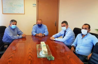 Συνάντηση του Δημάρχου Λαγκαδά με τον Διοικητή της 3ης ΥΠ