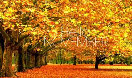 Καλό μήνα – Μπήκε και ο Νοέμβριος
