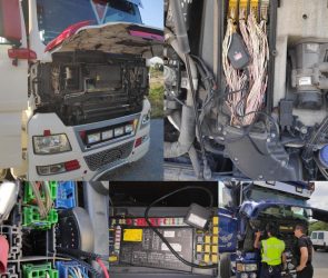 Θεσσαλονίκη: 52 πρόστιμα σε οδηγούς φορτηγών για «πειραγμένους» ταχογράφους