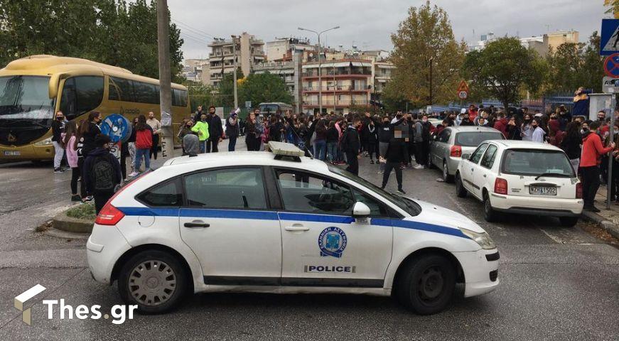βόμβα Θεσσαλονίκη σχολείο κατάληψη