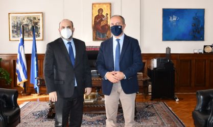 Στον Θεόδωρο Καράογλου ο διοικητής της Εθνικής Αρχής Διαφάνειας