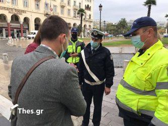 129 πρόστιμα στην Θεσσαλονίκη για τη μη τήρηση των μέτρων