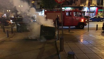 Μία σύλληψη για τα επεισόδια στη Θεσσαλονίκη