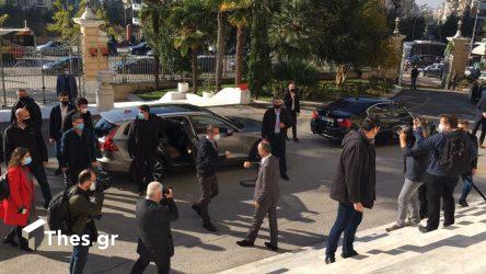 Στο ΥΜΑΘ ο πρωθυπουργός Κυριάκος Μητσοτάκης (ΒΙΝΤΕΟ & ΦΩΤΟ)