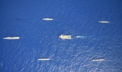 Η Τουρκία έστειλε πολεμικά πλοία εντός της κυπριακής ΑΟΖ