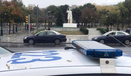 Θεσσαλονίκη: Ψέκασαν με πυροσβεστήρες ένα περιπολικό για να μη συλληφθούν!