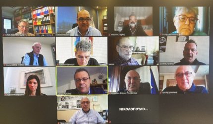 Σύσκεψη αντιπροσωπείας του ΣΥΡΙΖΑ με το ΕΒΕΘ