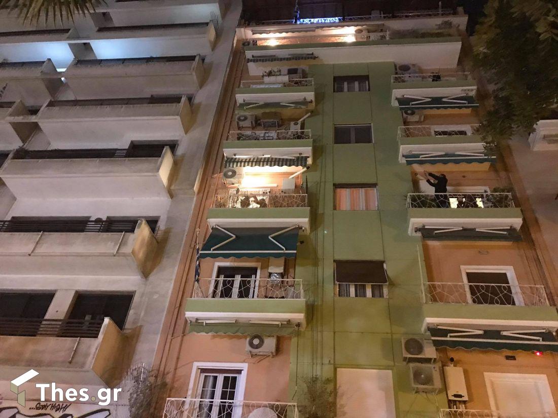 διαμπαλκονική συναυλία Θεσσαλονίκη