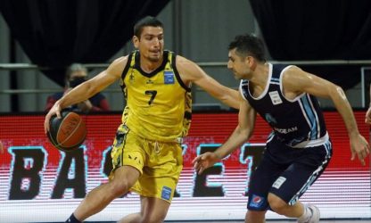 Basket League: Ηττα του Αρη με 68-64 από τον Ιωνικό