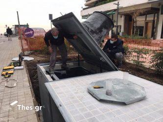 Μπαίνουν 14 υπόγειοι κάδοι στο δήμο Πυλαίας – Χορτιάτη