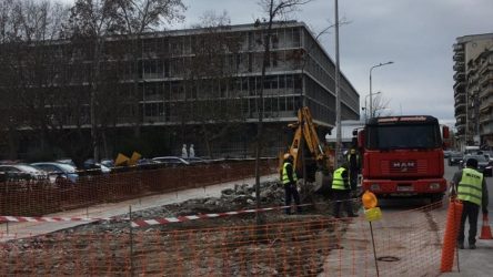Θεσσαλονίκη: Αρχισαν τα έργα ανάπλασης γύρω από τα Δικαστήρια